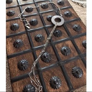 Vanessa Mooney Delicate Bolo Fringe Necklace